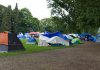 Numerous tents sent up in Strathcona Park